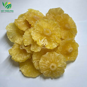 Anneaux d'ananas séchés sans sucre VN en vrac, qualité supérieure, prix d'usine, produit fruité pour une collation délicieuse et saine, échantillon gratuit - Product Image 2