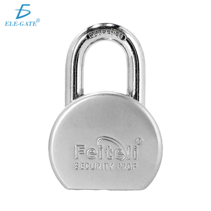Lucchetto di sicurezza in acciaio da 65 mm con gancio corto, antifurto, a combinazione numerica, con cilindro in ottone, in ferro - Product Image 1