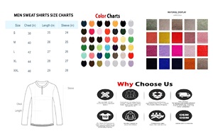 Sudadera con Capucha para Hombre, Diseño Personalizado con Logotipo OEM, 100% Algodón, Estilo Urbano, Otoño, Color Liso, Secado Rápido, Teñido Simple, Venta al Por Mayor - Product Image 5