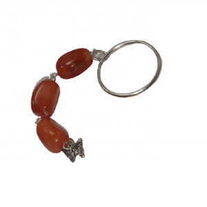 Pierre naturelle rouge cornaline Cube quartz papillon porte-clés guérison pierre précieuse cristal porte-clés guérison grossiste - Product Image 3