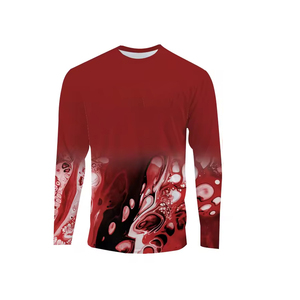 Wholesale Custom OEM Comfortable Light Weight Customizable Fishing <b>Jacket</b> T-shirt <b>Jersey</b> Long Sleeve for Men - Product Image 5