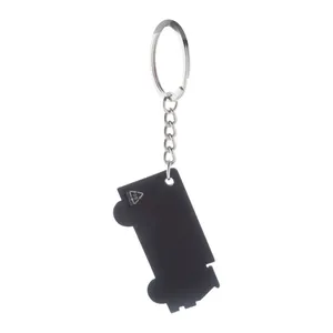 Portachiavi LorryShine Riciclato, Gadget Promozionale Sostenibile con Moschettone - Product Image 6