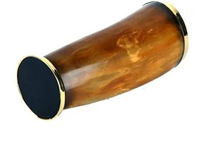 H.M.A Handicrafts Horn Drinking <b>Mug</b> Traditional Viking Tankard for Ale and Beer Collectors - Product Image 2