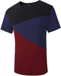 เสื้อยืดผู้ชายผ้าฝ้ายแขนสั้นลำลองกลางแจ้งพิมพ์ลายดิจิทัลโลโก้ตามสั่ง - Product Image 4