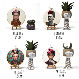 Modern Embroidery <b>Art</b> - Frida Khalo 10/15cm - Product Image 3