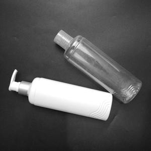 Bouteille en plastique PET de 280 ml avec bouchon plat à disque pour sérigraphie – Emballage cosmétique pour shampoing, après-shampoing, gel douche et produits corporels - Product Image 3