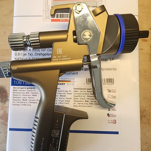 Pistolet Sata Jet X5500 RP de qualité supérieure 1.3 I NOZ. W RPS Cups, flacon pulvérisateur intelligent, neuf, boîte d'origine - Product Image 2