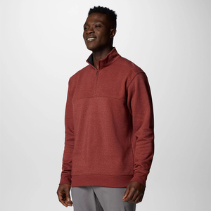 Vente en gros Sweat-shirt à fermeture éclair pour hommes 3/4 Pull élégant à col montant en tissu doux polaire pour plus de confort et un style décontracté - Product Image 4