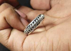 Hot Selling Trendy <b>Spinner</b> Jewelry Popular 925 Sterling Silver Wholesale Jewelry Bohemian Silver <b>Rings</b> <b>Spinner</b> Silver Jewelry - Product Image 6