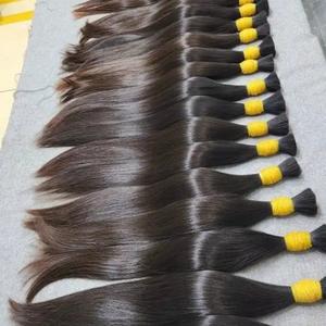 มัดผมมนุษย์ผมตรงหยักศกธรรมชาติผมดิบแบบไม่ผ่านกระบวนการ - Product Image 6