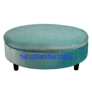 Mesa de Centro Otomana para Sala de Estar, Suministrada por el Fabricante, Estilo Moderno y Lujoso, Redonda, para la Entrada - Product Image 5