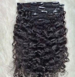 Vente en gros VQ Cheveux Bella Marque Haute Qualité Remy Vierge Cheveux Humains Clip-in Extensions 100% Vietnam Origine 180-220g - Product Image 1