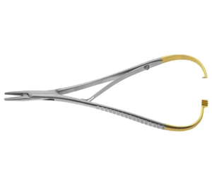 Portaagujas TC Mattieu de acero inoxidable de alta calidad con mandíbula dentada delicada instrumento quirúrgico Manual de IMANS - Product Image 5