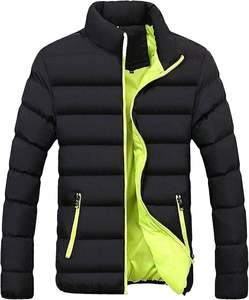 แจ็กเก็ตบอมเบอร์ของผู้ชายสำหรับฤดูใบไม้ร่วงเสื้อแจ็คเก็ตขนเป็ดน้ำหนักเบา - Product Image 4