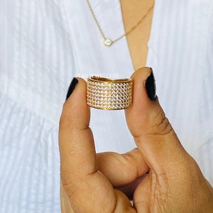 Anillo de Boda Unisex Clásico Cristiano de Oro Sólido de 14K con Diamante Natural de Corte Brillante Redondo para Entusiastas de los Cigarros - Product Image 4