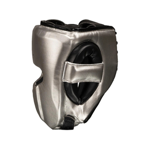 Casque de boxe en cuir personnalisé de haute qualité avec logo, protection intégrale du visage pour Muay Thai MMA, vente en gros - Product Image 3