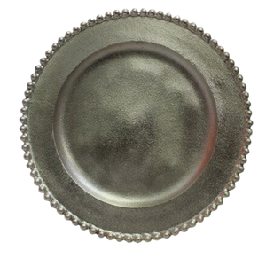 Platos de presentación dorados al por mayor, platos redondos de metal para cena, decoración de mesa para bodas, platos dorados de lujo para eventos, fiestas, catering. - Product Image 2