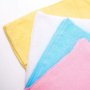 Essuie-mains en coton 27x28 Taiwan OE 24 grammes épais hypoallergénique à séchage rapide tricoté style uni du Vietnam - Product Image 2