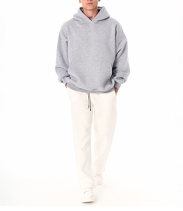 Mens Loose Fit Oversized Winter Hoodie 100% Cotton Warm <b>Thick</b> <b>Fleece</b> Hooded Sweatshirt Custom Print Embroidery Wholesale - Product Image 5