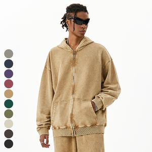 Sweat à capuche 420 g/m² Super populaire de qualité supérieure Sweatshirt 100% coton 420 g/m² pour hommes Sweatshirt à capuche personnalisé Streetwear - Product Image 1