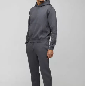 Survêtement à capuche pour homme OEM, 100% coton, respirant, style sportif, coupe confortable, qualité supérieure, réponse rapide, fournisseur en gros - Product Image 3