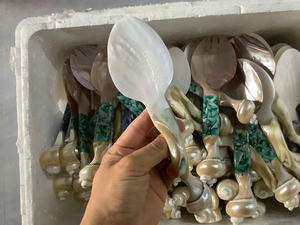 ช้อนตักไอศกรีมทำจากสเตนเลสสตีลสำหรับเสิร์ฟขนมหวานอุปกรณ์กวนและผสมตัวเลือกที่ดีที่สุดสำหรับห้องครัว - Product Image 5