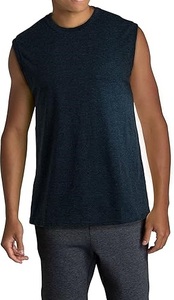 Camiseta sin mangas personalizada de algodón 100 para hombre, blanca, negra y gris, precio al por mayor, camiseta sin mangas transpirable de secado rápido de Bangladesh - Product Image 3