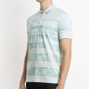 Polo con logotipo personalizado para hombre, Polo de golf de poliéster y LICRA con impresión por sublimación de alta calidad - Product Image 2