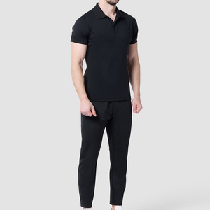 Polo à manches courtes pour homme, chemise décontractée d'été, polo tricoté à séchage rapide, chemise de sport, de fitness, de golf - Product Image 4