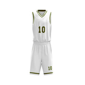 Conjunto de camiseta de baloncesto de doble cara reversible Uniforme deportivo transpirable de talla grande hecho a medida en Pakistán para equipos - Product Image 4