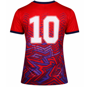 T-shirts de football américain unisexes à séchage rapide, 100 % polyester, anti-odeur, coupe classique, col rond, manches courtes, été - Product Image 4