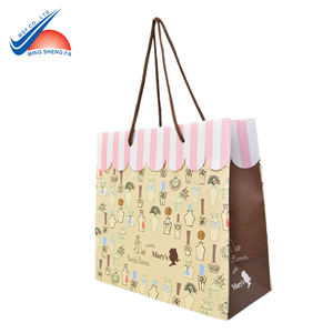 Bolsa de papel personalizada con impresión de Vietnam: bolsa de compras Kraft ecológica con logotipo para impresión de moda, regalos y embalaje minorista - Product Image 2