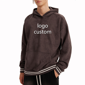 Jersey informal de algodón de gran tamaño para hombre, sudaderas con capucha, pantalones personalizados, el mejor Material, ropa para montar a caballo, sin cordón, transpirable - Product Image 2