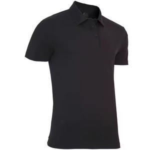 Polo pour homme en coton confortable, décontracté, à manches courtes, respirant, grandes tailles - Product Image 3