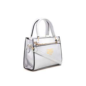 กระเป๋าถือหนังสะพายข้างสีเทา P55316เป็นทางการตกแต่งตัวอักษรสไตล์ลำลองความจุขนาดใหญ่ดีไซน์ล่าสุดขนาดเล็ก - Product Image 2