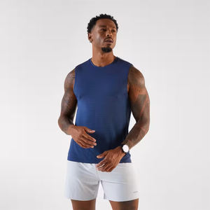 เสื้อกล้ามออกกำลังกายผู้ชาย ระดับพรีเมียม ซับเหงื่อ แห้งเร็ว สำหรับฟิตเนส วิ่ง ออกกำลังกาย เสริมสร้างกล้ามเนื้อ - Product Image 1
