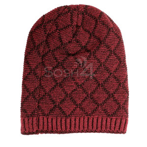 Pakistan Made 100% Wool Jacquard Beanies Hats Custom Logo Design Unisex Adult Casual Hats in Cheap Price - Product Image 4