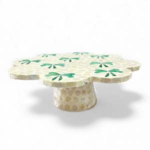 Support à gâteau en nacre naturelle, coquille naturelle pour la présentation de gâteaux, desserts et pâtisseries en provenance du Vietnam - Product Image 3