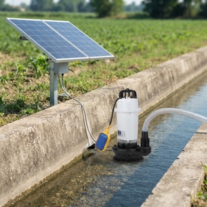Bomba de Agua Solar Sumergible de CC sin Escobillas de 48V 60V 72V con Gran Caudal para Riego Agrícola - Product Image 6