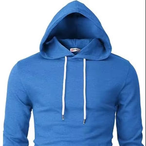 Sudadera con Capucha de Pesca para Hombre, Ligera, de Manga Larga, con Bolsillo Tipo Canguro, Corte Ajustado, Informal - Product Image 1