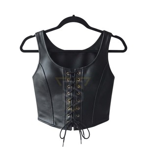 Corsé de Cuero Transpirable de Alta Calidad para Mujer, Diseño Sexy Sin Costuras, Ajustable, Control Medio, Venta al por Mayor, Más Vendido - Product Image 1