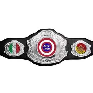 Ceinture de championnat Tag Team Bracelet en cuir de qualité supérieure Nouveau design Boxe Lutte MMA Ceintures de championnat - Product Image 5