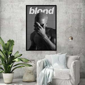 Frank Ocean's Blonde <b>Poster</b> Durable Paper Design for Wall Decor - Product Image 2