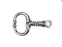 Support de bague nasale pour bœufs vétérinaire réutilisable approuvé CE, professionnel, en acier inoxydable 304 avec verrouillage à ressort, ensemble d'instruments de classe I de 3 pièces