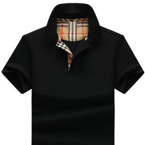 Nueva colección de alta calidad para hombre, cuello redondo informal para camisas, ajuste Regular, secado rápido, 100% algodón, patrón sólido, camiseta de manga corta - Product Image 5