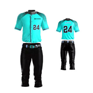 Uniforme de béisbol de alto fabricante de calidad superior Material duradero Uniforme de béisbol para deportes al aire libre - Product Image 1