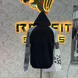 Préfet coupe sport édition la plus demandée sweat à capuche zippé bouffée imprimé fabriqué en usine sweats à capuche à bas prix hommes sweats à capuche - Product Image 2