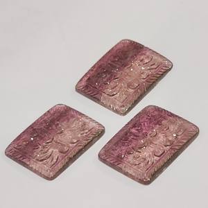 Figurine de pierres précieuses de Tourmaline Bio rose naturelle sculptée à la main Fabrication de bijoux personnalisés Ornement en cristal de guérison Pierres précieuses en vrac RAWAT - Product Image 1