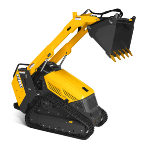 Minicargadora industrial compacta con orugas y plataforma para operador, con motor diésel D1105 de 25 HP, NUEVA EN STOCK - Product Image 5