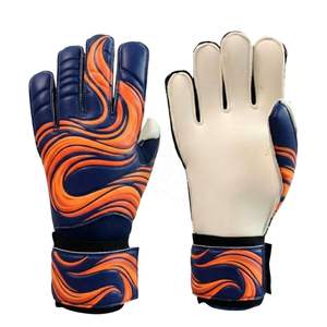 Gants de gardien de but personnalisés avec design de feu, gants de gardien de but de football professionnels à haute adhérence avec protection renforcée des doigts - Product Image 4